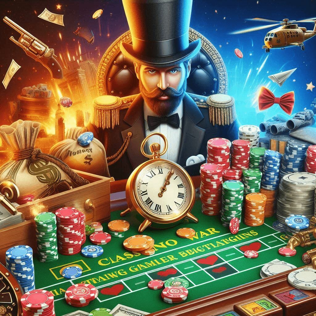 In the captivating world of casino gaming, few games possess the simplicity, excitement, and potential for lucrative payouts as the time-honored classic, Casino War.